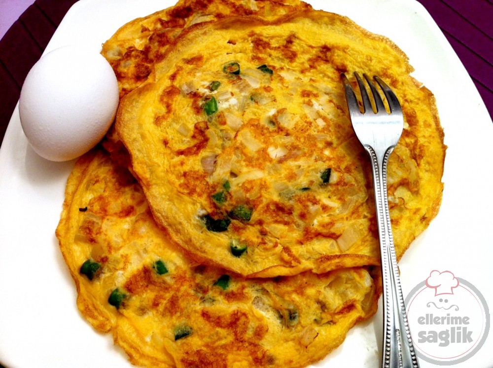 SEBZELİ OMLET Tarifi Ellerime Sağlık