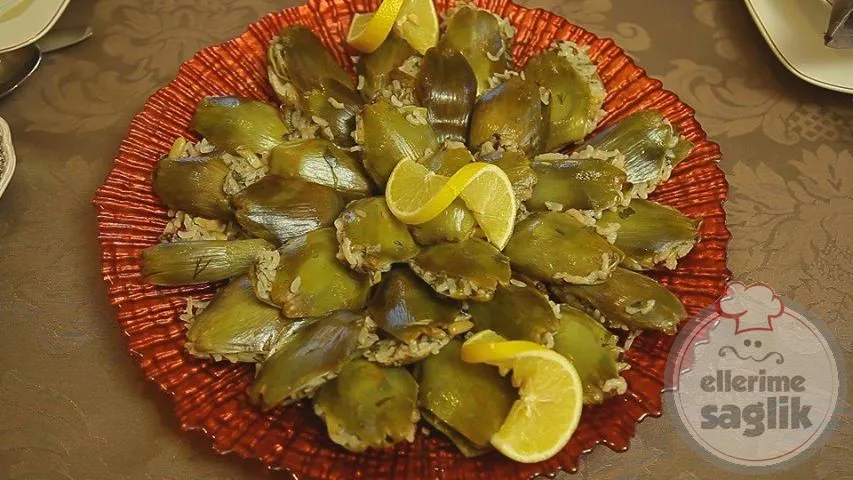 Zeytinyağlı Kabuklu Enginar Dolması
