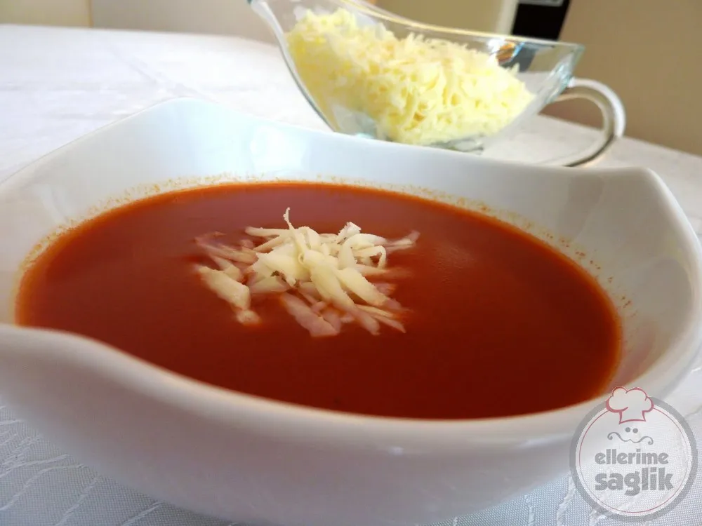 Kolay Domates Çorbası