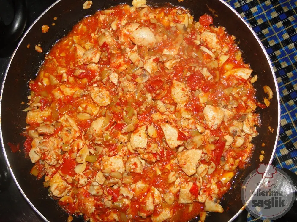 Mantarlı Tavuk Sote