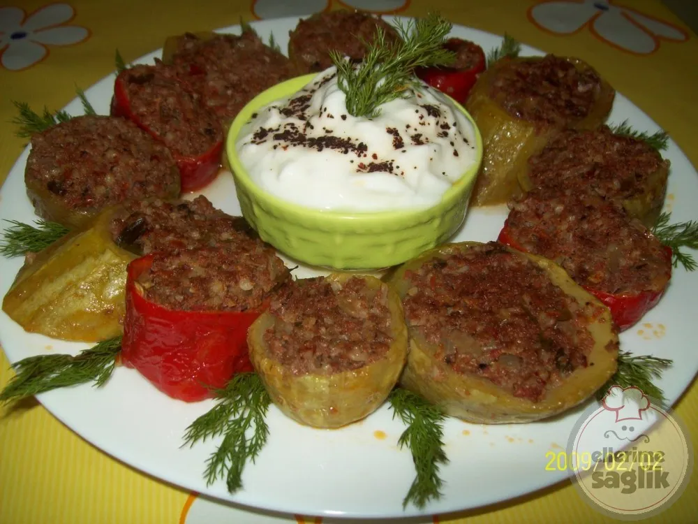 Bulgurlu Etli Kabak Dolması
