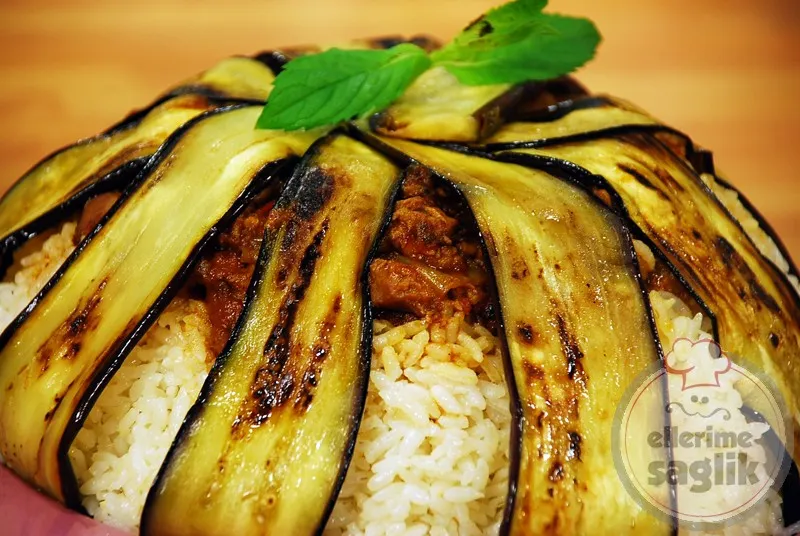 Patlıcanlı Pilav