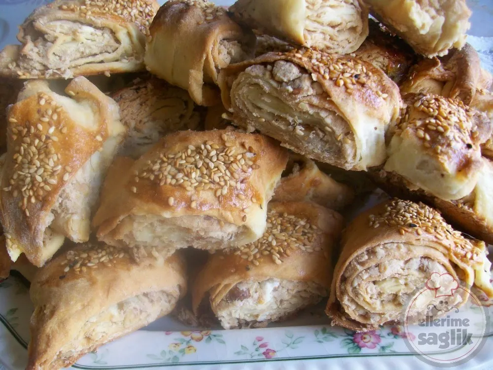 Tahinli Cevizli Çörek