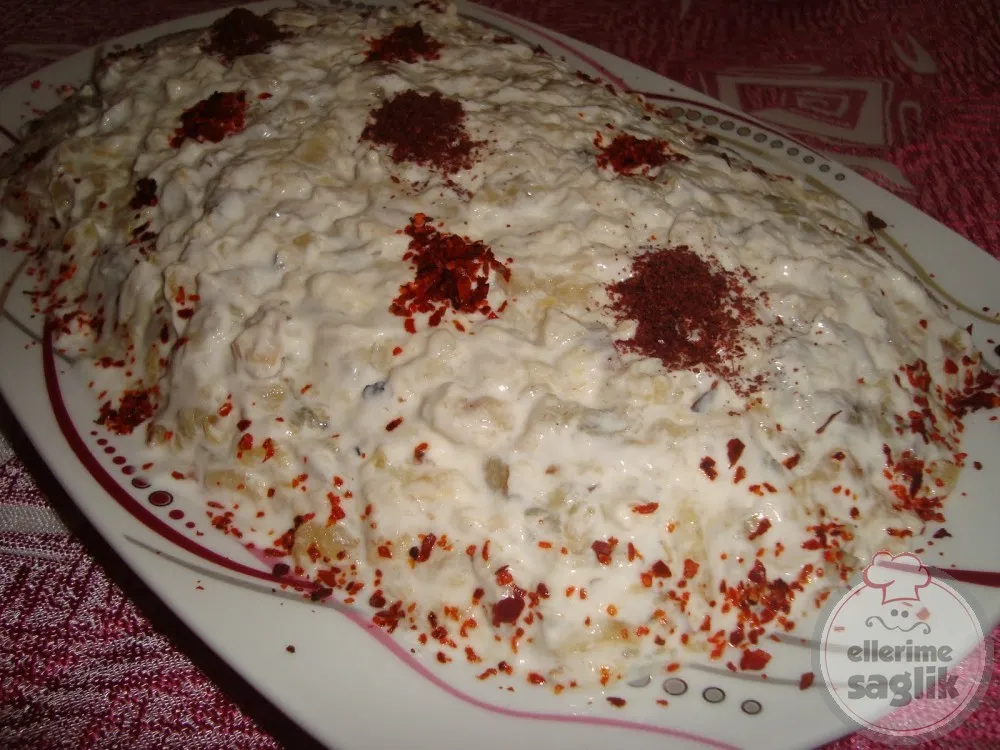 Labneli Patlıcan Salata