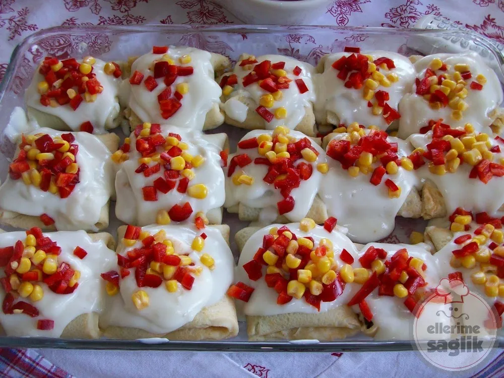 Mantarlı Kapalı Krep