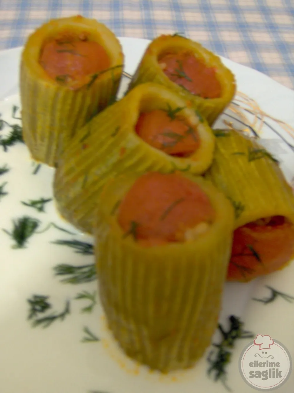 Fırında Kabak Dolması