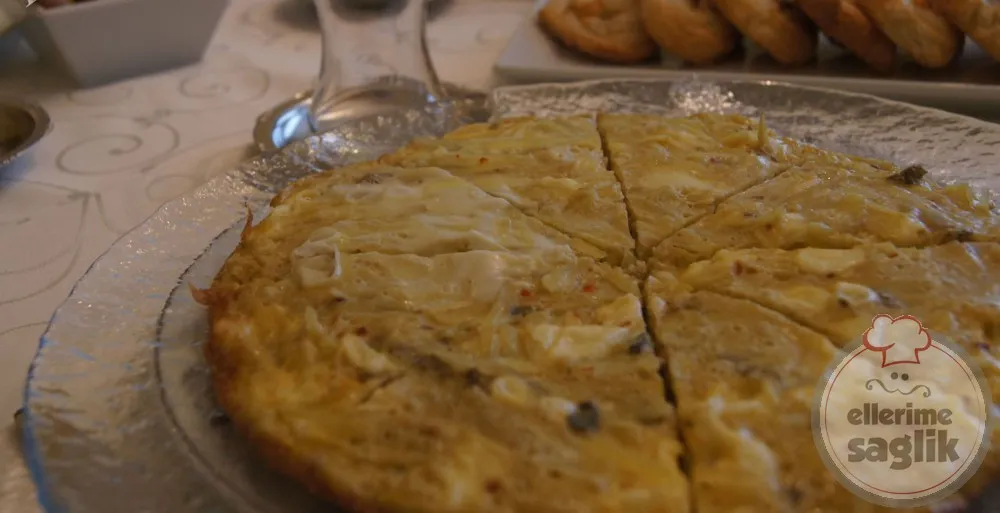 Katlı Patatesli Omlet
