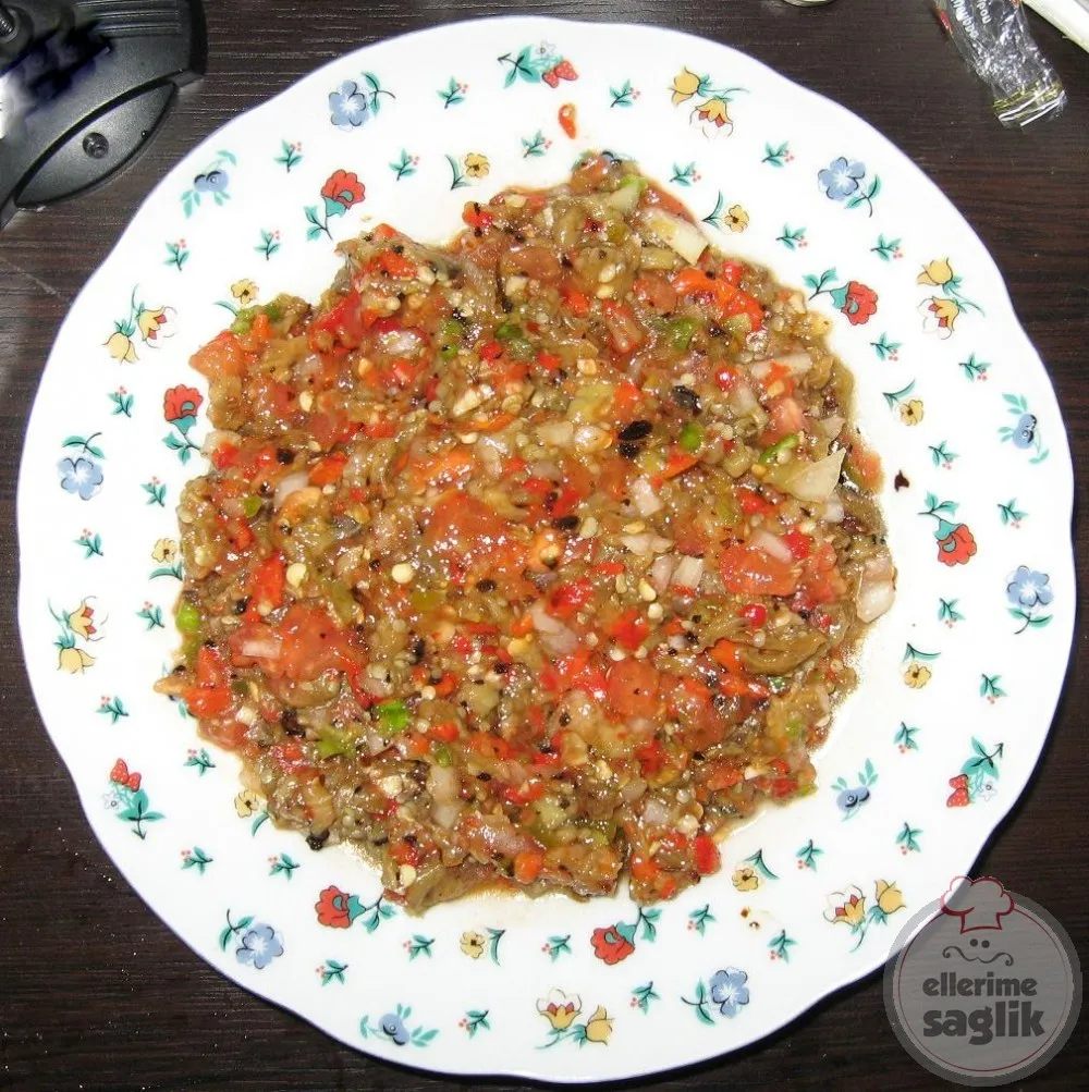 Közlenmiş Patlıcanlı Ezme