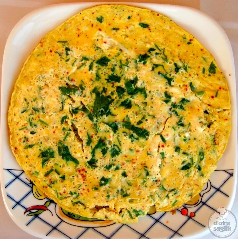 Maydanozlu Omlet