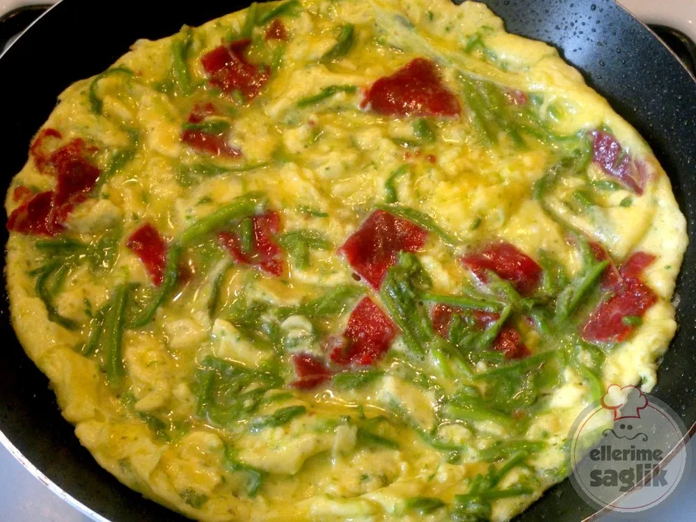 Pastırmalı Omlet