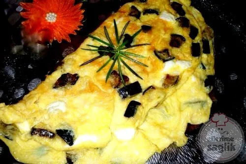 Patlıcanlı Omlet