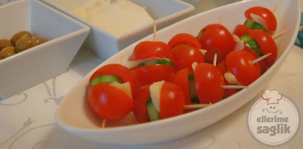Şişte Domates Lezzeti