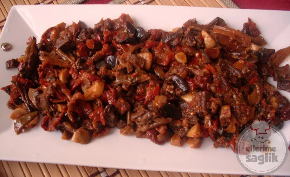 Zeytinyağlı Kuru Patlıcan