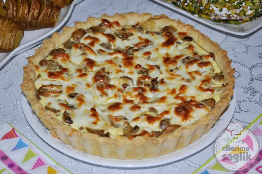 Mantarlı Tart