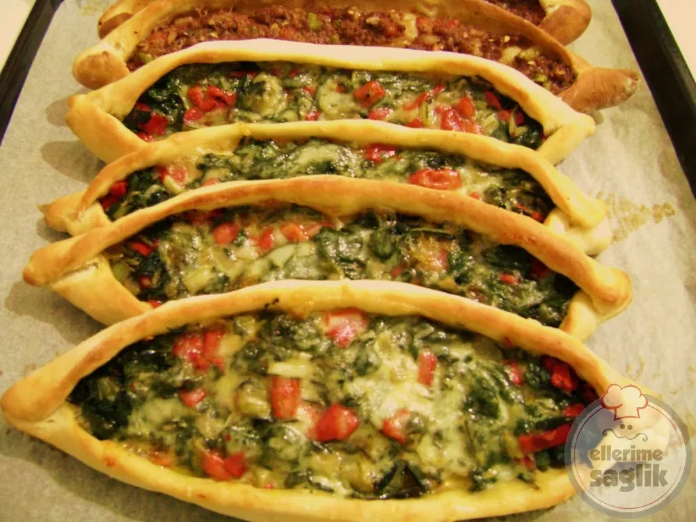 Pazılı-Közlenmiş Biberli Pide