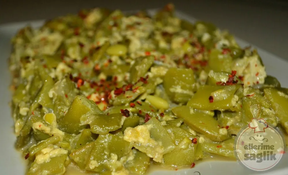 Peynirli Fasulye Kavurması