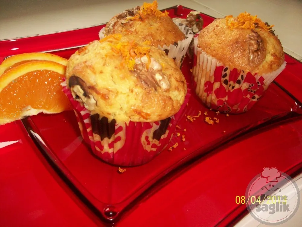 Portakallı Muffin