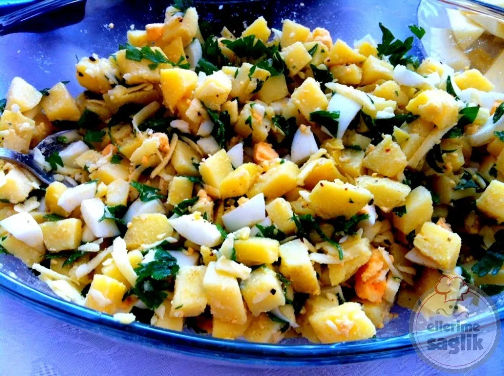 Yumurtalı Patates Salatası