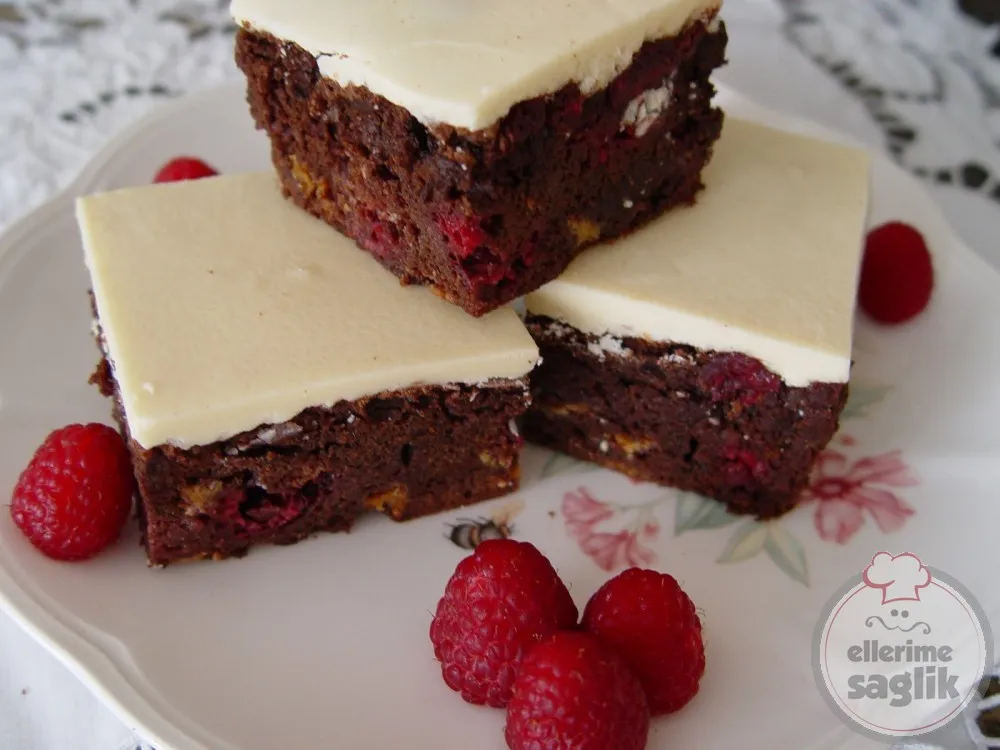 Frambuazlı Brownie