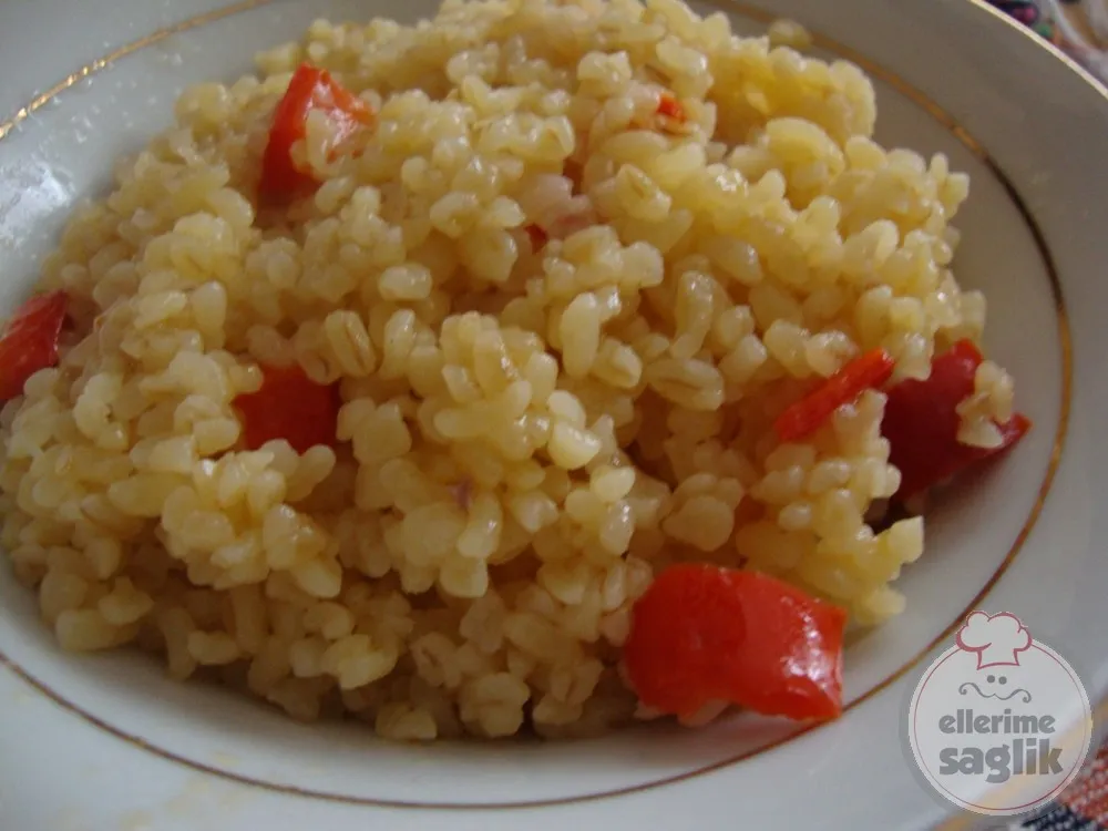 Biberli Bulgur Pilavı