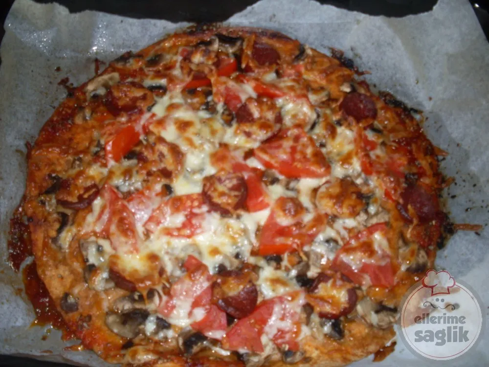 Lavaş Ekmekten Pizza