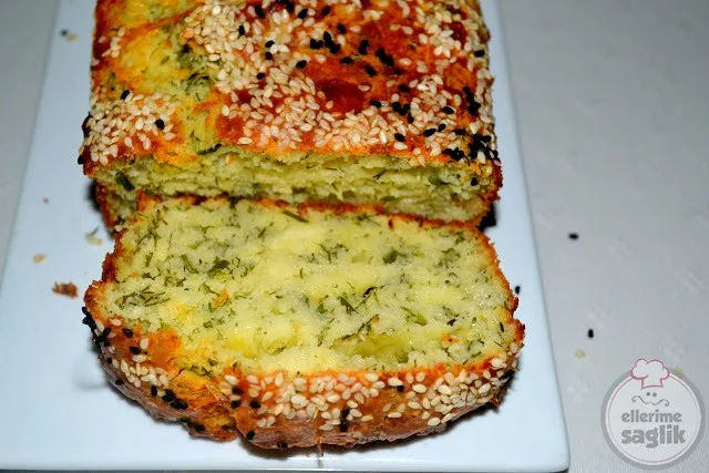 Peynirli Ve Dereotlu Kek