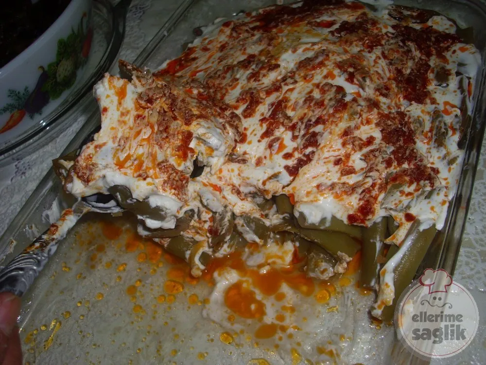 Taze Fasulye Salatası
