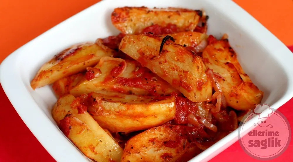 Domatesli Patates Kızartması