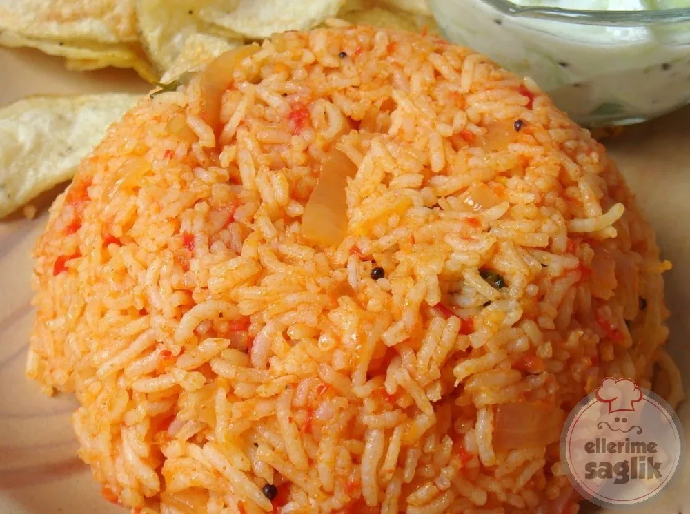 Domatesli Pilav