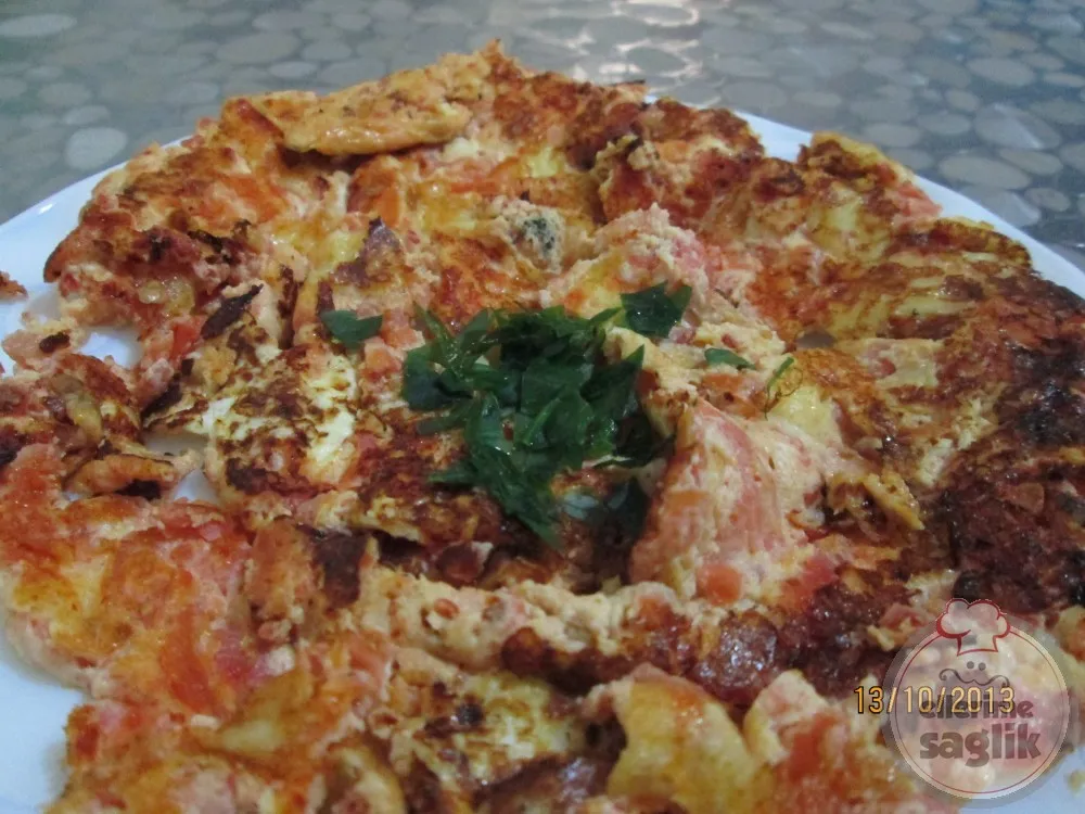 Hellim Peynirli Omlet
