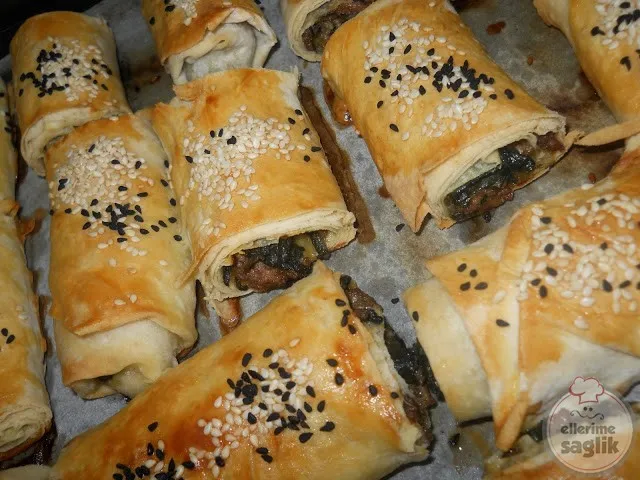 Ispanaklı Katmerli Börek