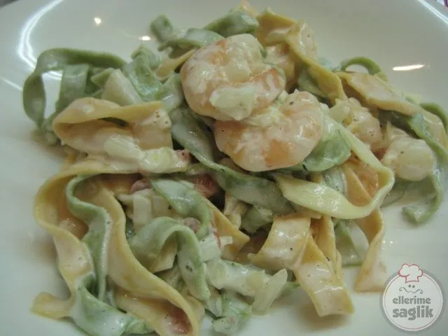 Karidesli Ve Kremalı Fettuchini