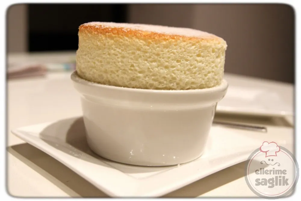 Beyaz Çikolatalı Sufle