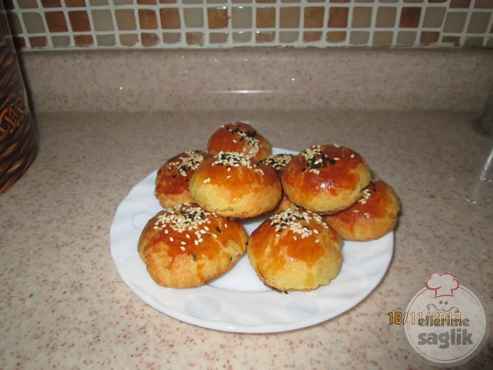 Kurabiyelik Mini Poğaçalar