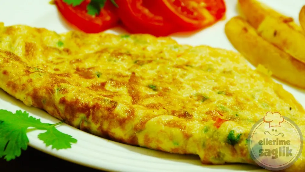 Peynirli Ispanaklı Omlet