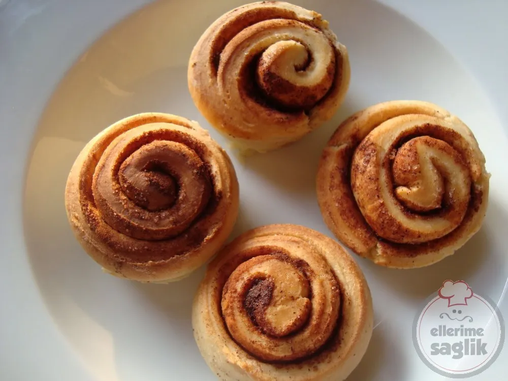 Tarçınlı Rulo Çörek