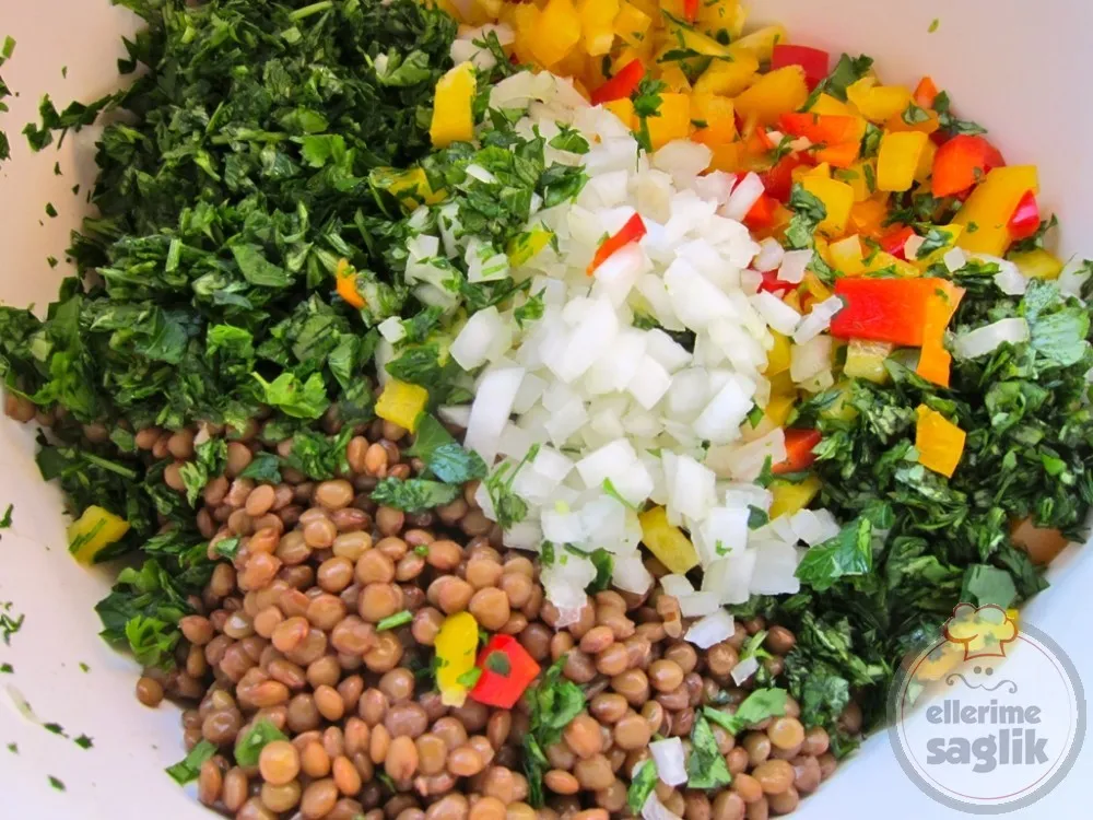 Yeşil Mercimek Salatası