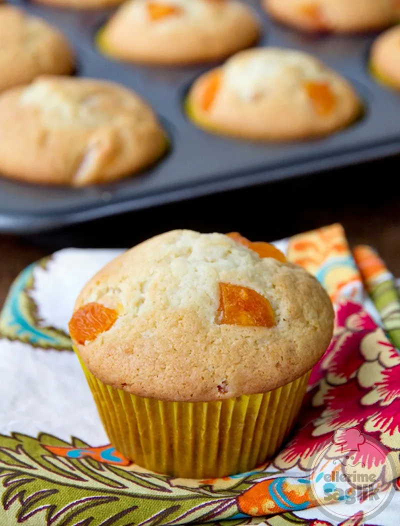 Kuru Kayısılı Muffin