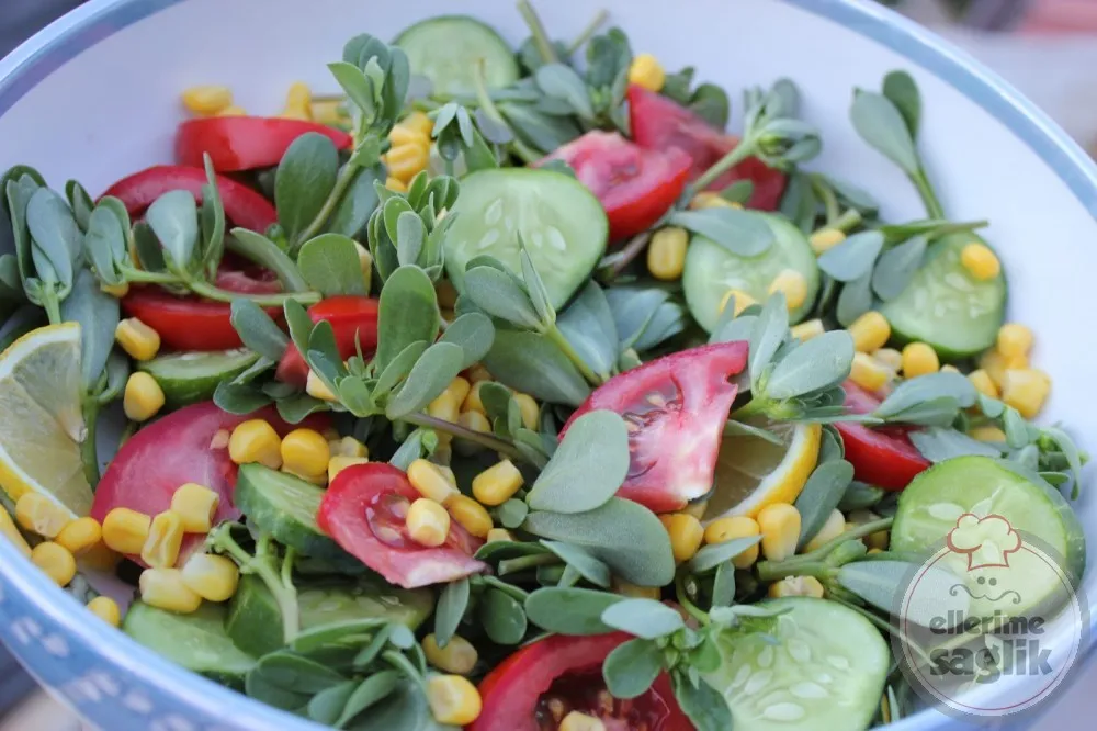 Mısırlı Semiz Otu Salatası