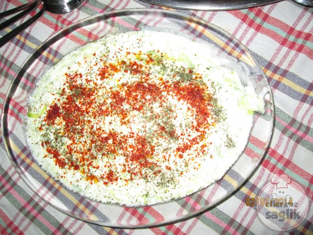 Sarımsaklı Kabak Meze
