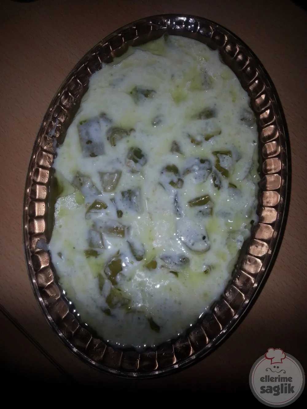 Fırında Biber Yoğurtlaması