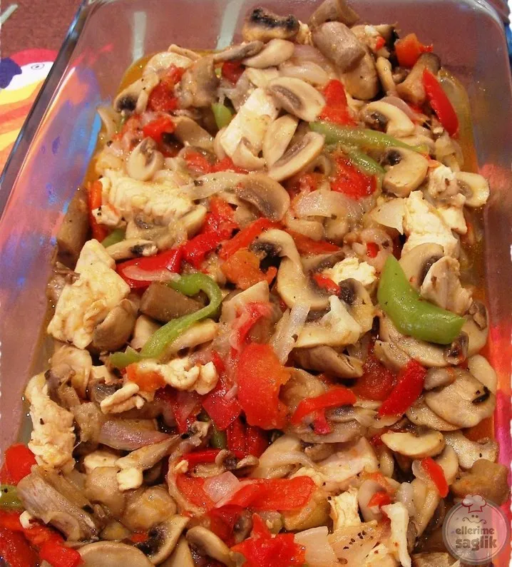 Mantarlı Tavuk Sote