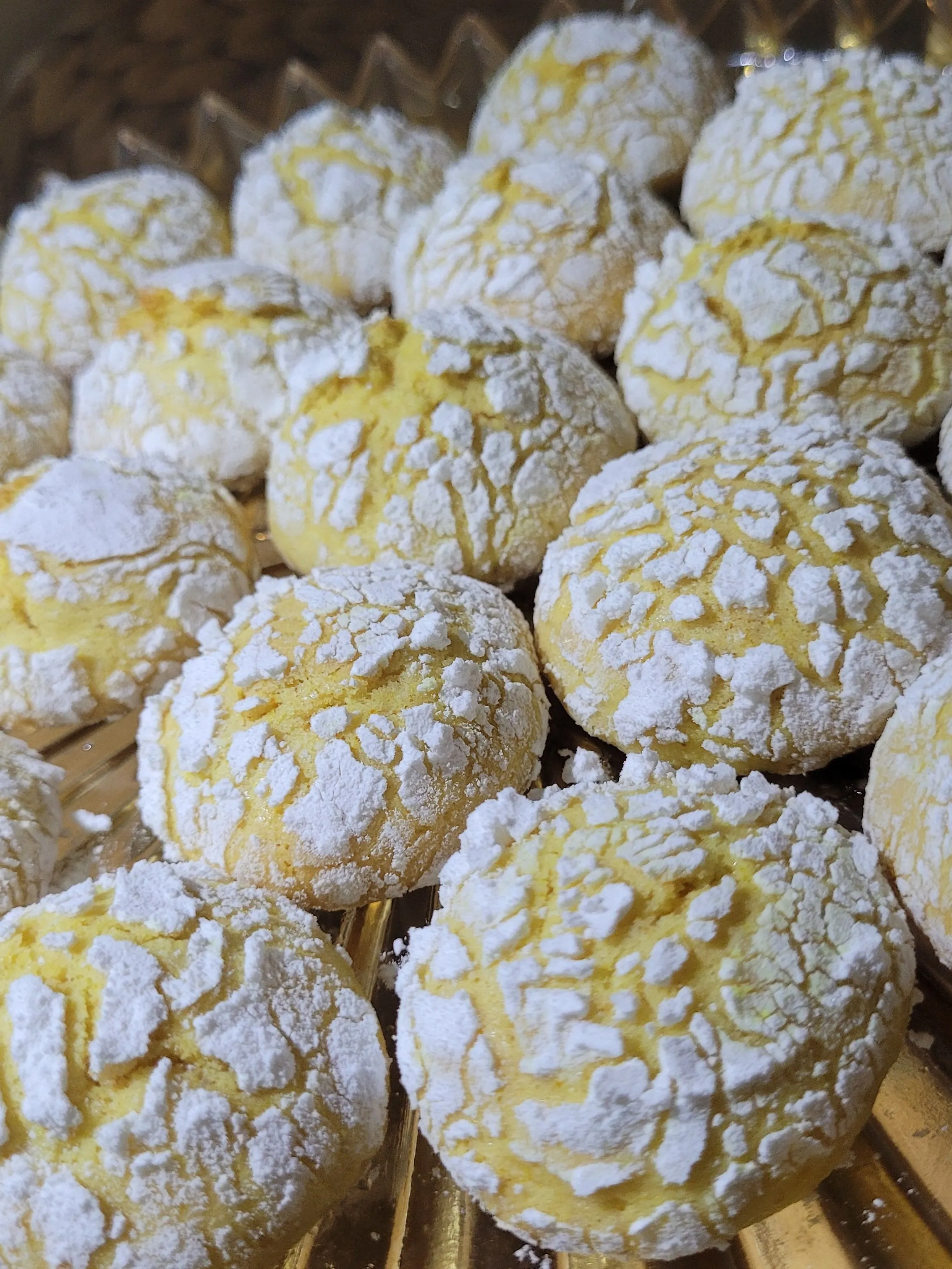 Limonlu Çatlak Kurabiye
